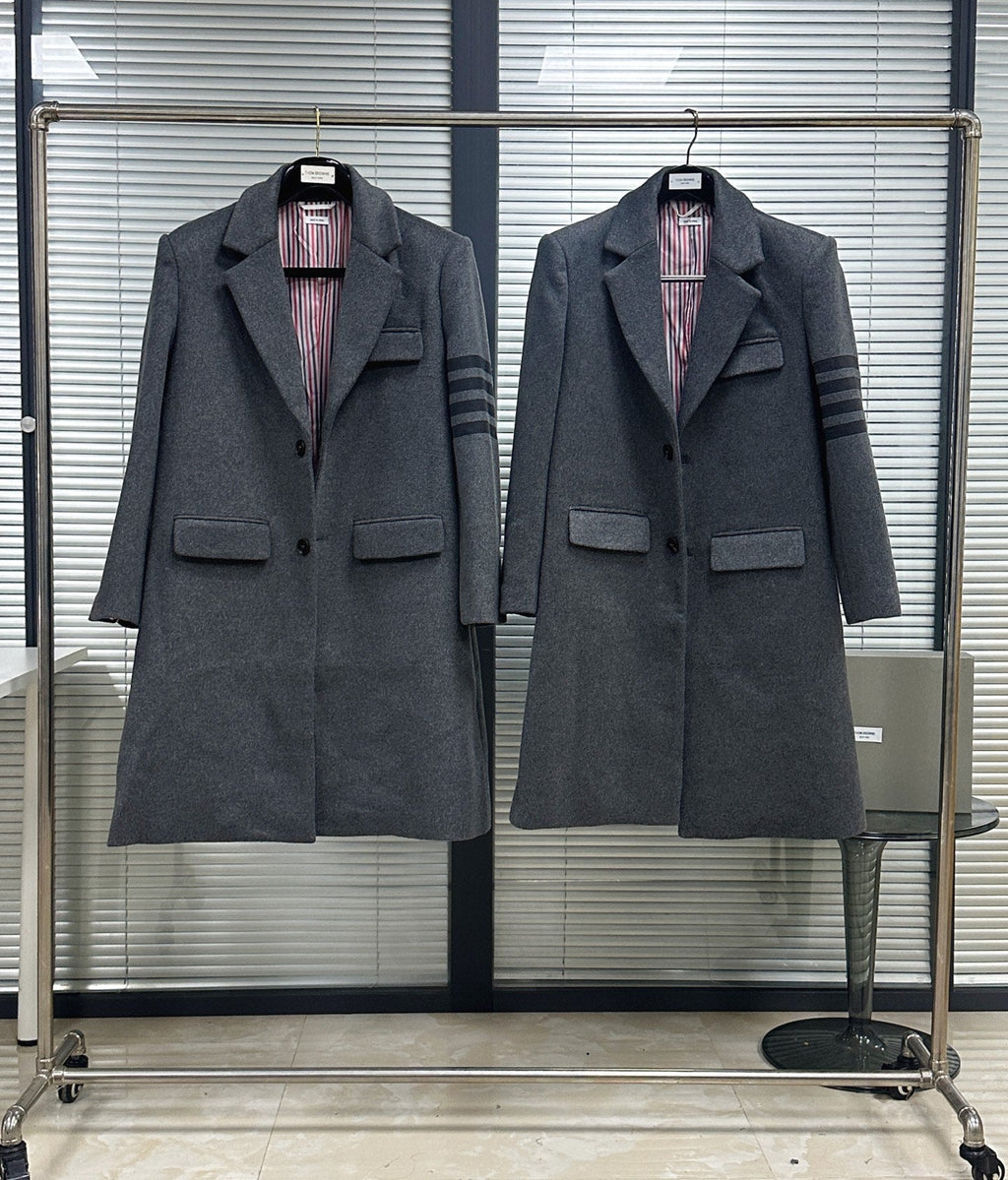 2025 ss Unisex long wool coat THOM TREND