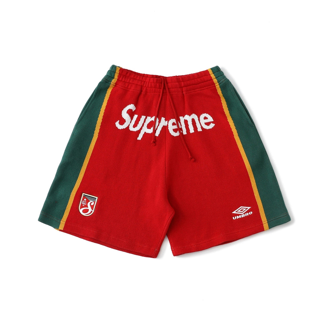 Knit Spliced American Shorts ¨C Unisex Light Luxury Station