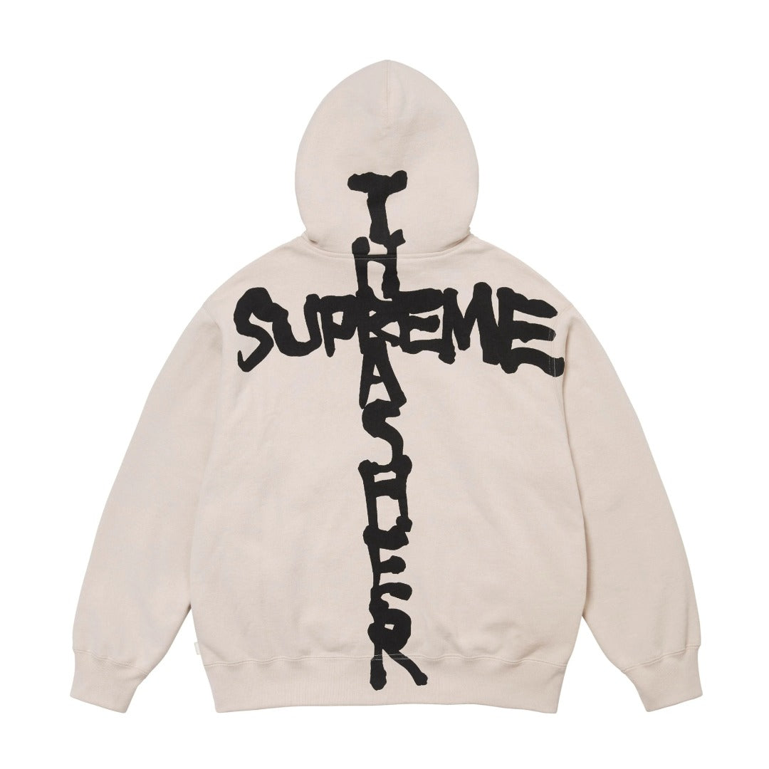 Supreme x Thrasher FW24 Flame Print Zip Hoodie Light Luxury Station