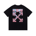 New Printed T-Shirt Light Luxury Station