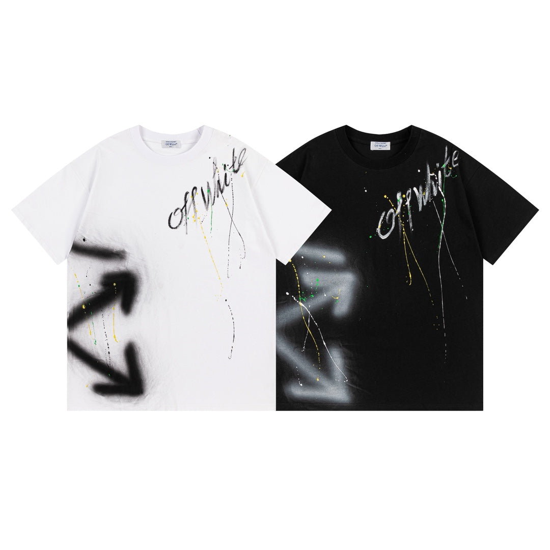 New Printed T-Shirt Light Luxury Station