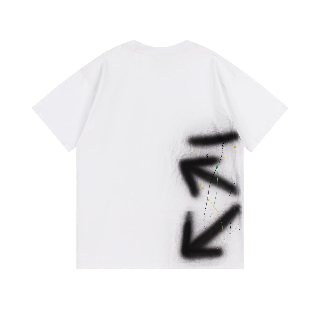 New Printed T-Shirt Light Luxury Station
