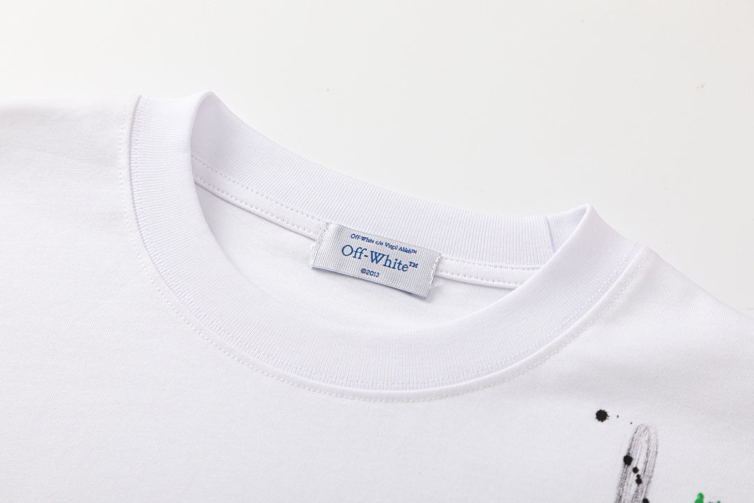 New Printed T-Shirt Light Luxury Station