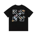 New Butterfly-Print T-Shirt Light Luxury Station