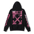 Number Print Pullover Hoodie Light Luxury Station