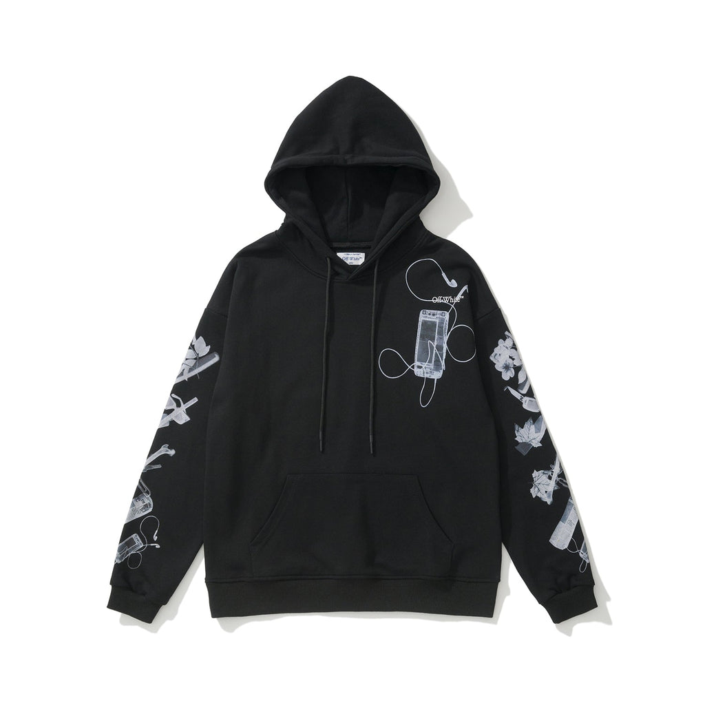 Oversized Pullover Hoodie Light Luxury Station