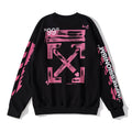 Number Print Crewneck Sweatshirt THOM TREND