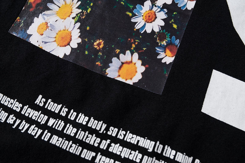 Graphic Print Short Sleeve T-Shirt Light Luxury Station