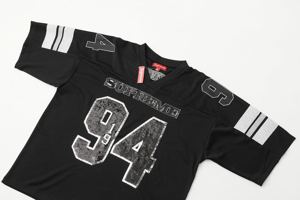 Sequin Football Jersey THOM TREND