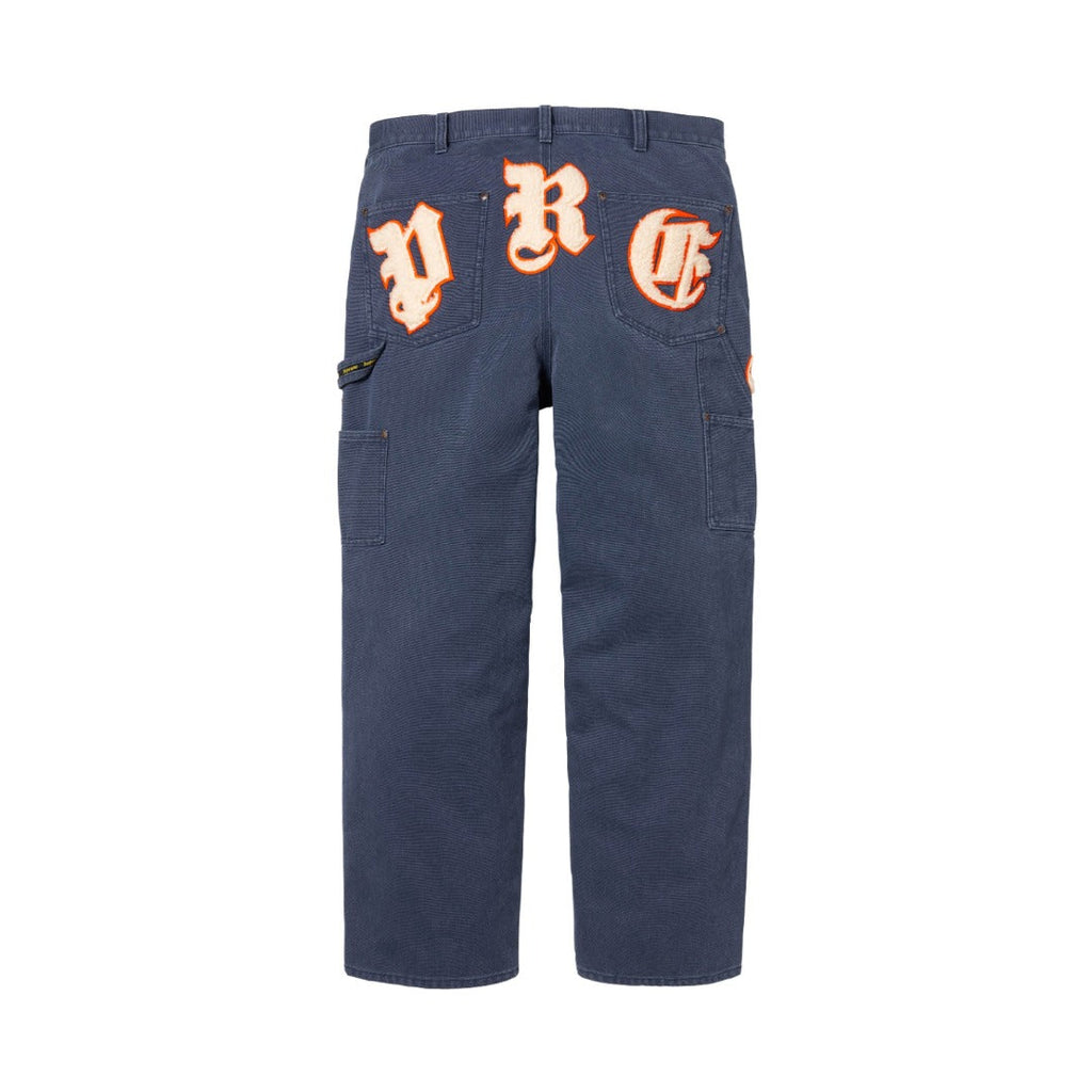 Vintage Embroidered Canvas Painter Jeans Light Luxury Station