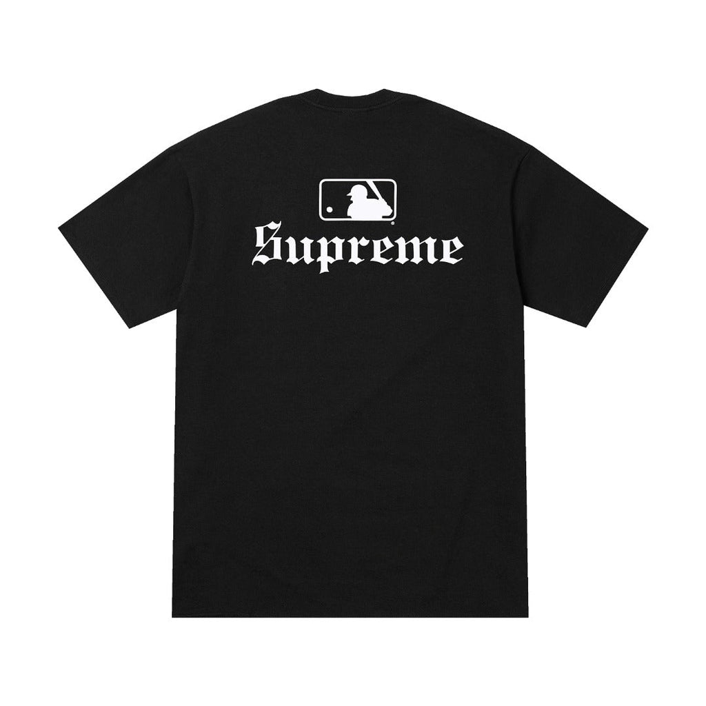 Script Letter Logo Print Short Sleeve Tee THOM TREND