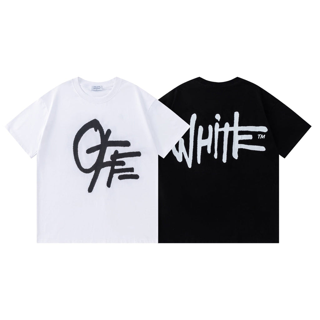 OFF New Printed T-Shirt Light Luxury Station