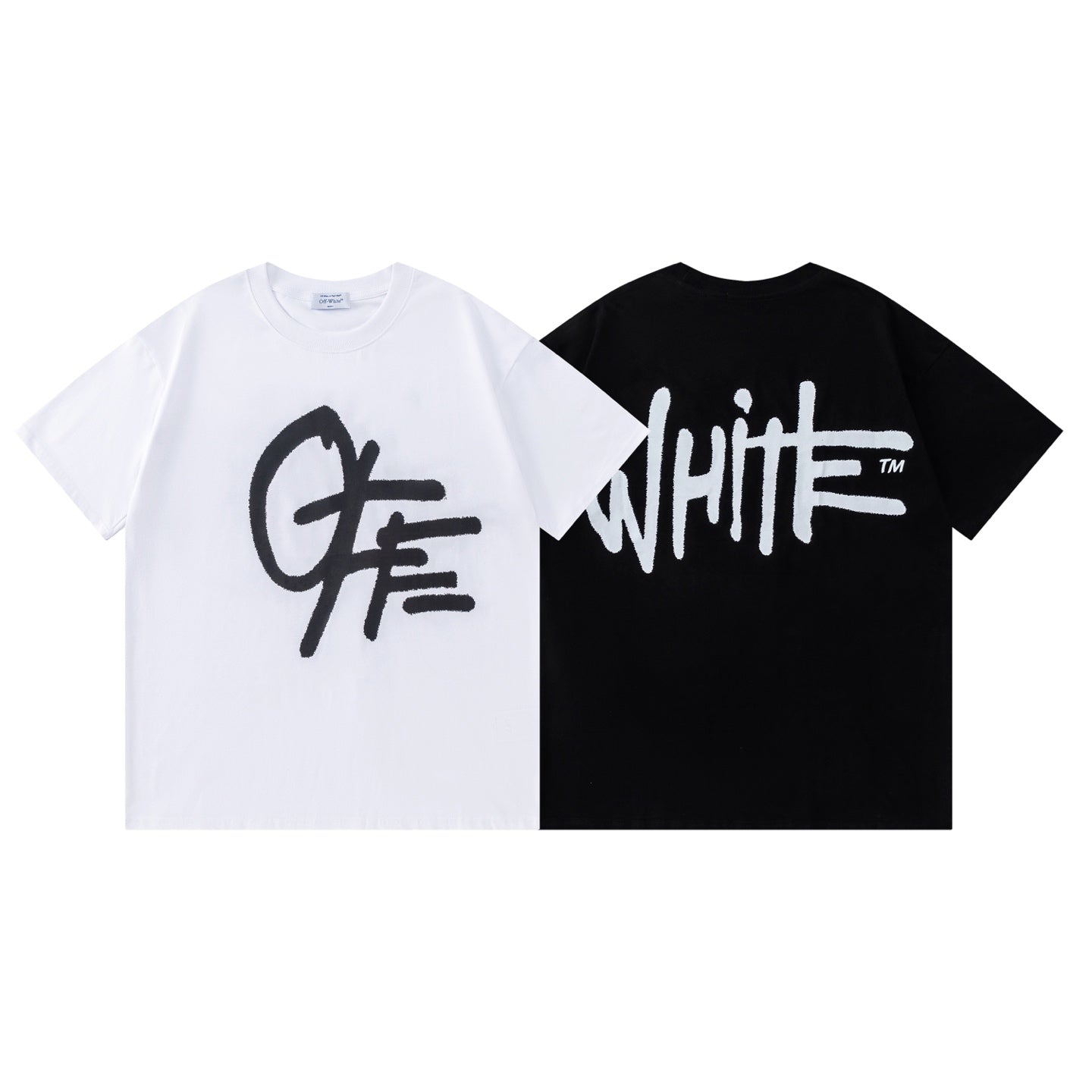 OFF New Printed T-Shirt Light Luxury Station
