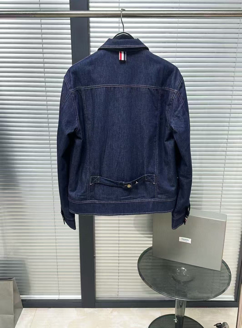Four-Bar Denim Workwear Jacket THOM TREND