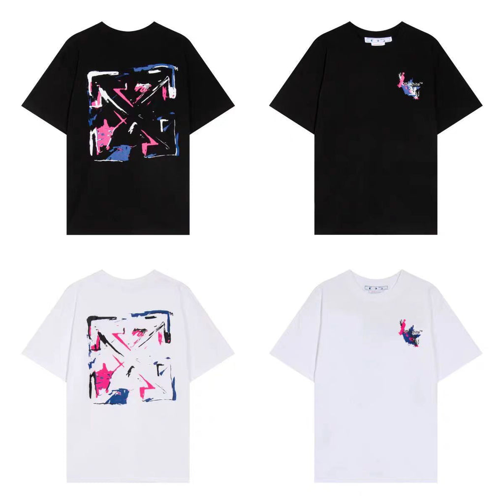 OFF New Printed T-Shirt Light Luxury Station