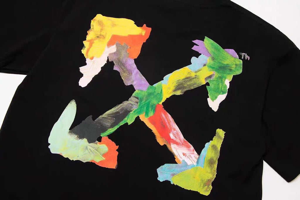 OFF New Printed T-Shirt Light Luxury Station