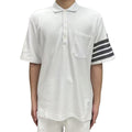 Men's Honeycomb Piqu¨¦ Lapel T-Shirt THOM TREND