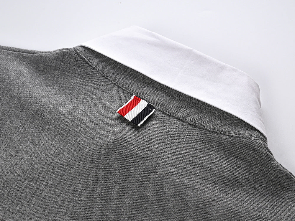 Women's Knitted Wool POLO Shirt£¨¸´Öƣ© THOM TREND