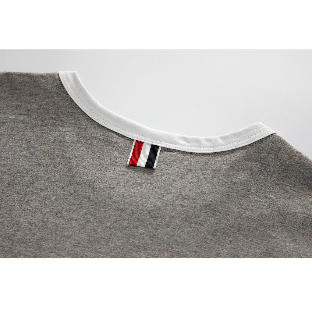 Solid color T-shirts THOM TREND