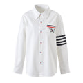 Women's white shirt with bow sleeves£¨¸´Öƣ© THOM TREND