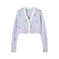 Four-Stripe Pink V-Neck Cardigan£¨¸±±¾£© THOM TREND
