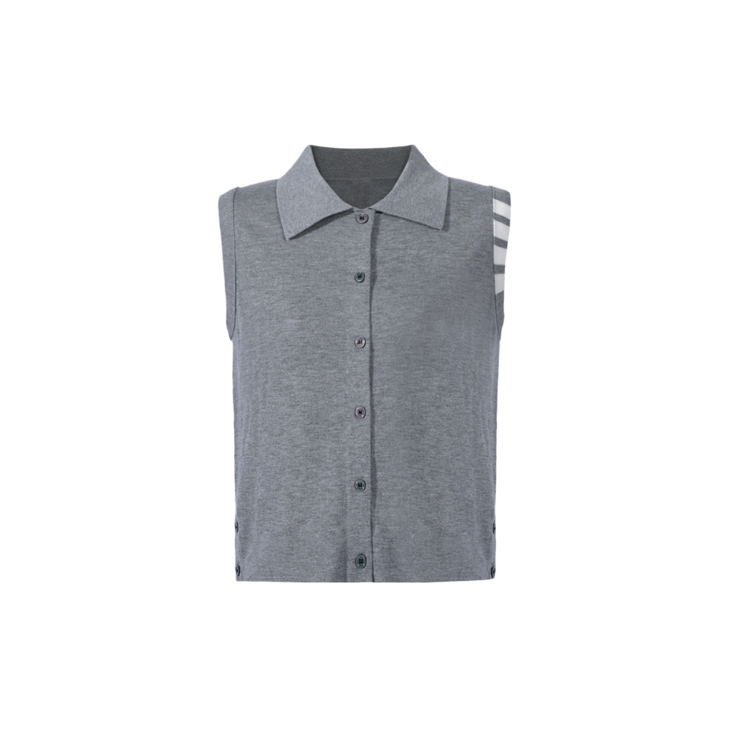 Women's tricolor knitted short sleeves£¨¸±±¾£© THOM TREND