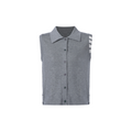 Women's tricolor knitted short sleeves£¨¸±±¾£© THOM TREND