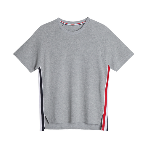 Colorblock Striped Lapel Polo Shirt£¨¸±±¾£© THOM TREND