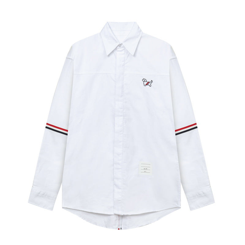 Unisex all-over embroidered shirt£¨¸±±¾£© THOM TREND