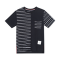 Unisex asymmetric crew neck T-shirt THOM TREND