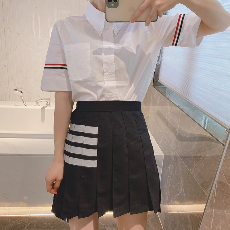 2025SS 4 Bars short skirt£¨¸´Öƣ© THOM TREND