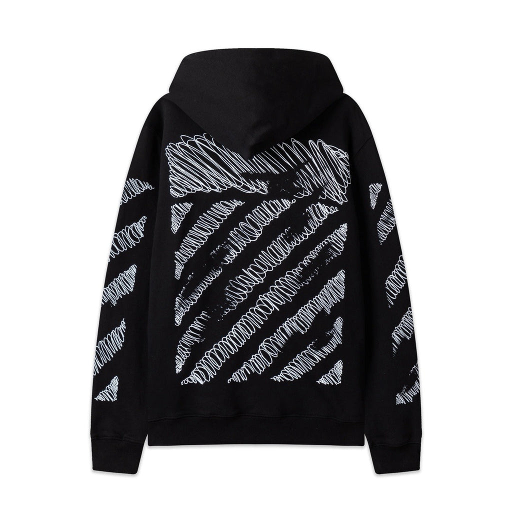 OFF Oversized Pullover Hoodie Light Luxury Station
