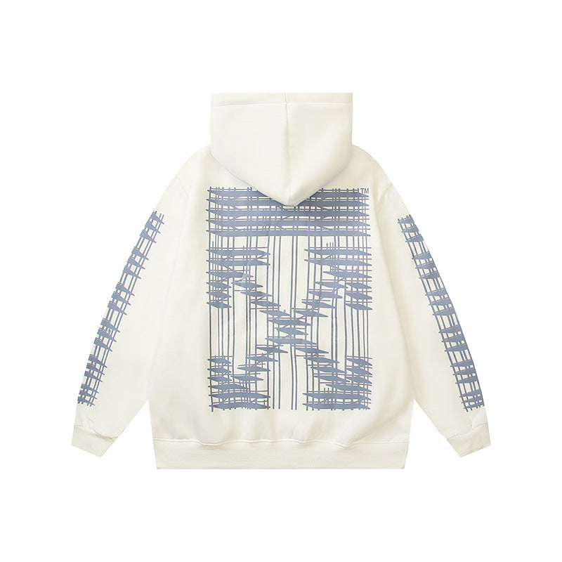 OFF Oversized Pullover Hoodie Light Luxury Station