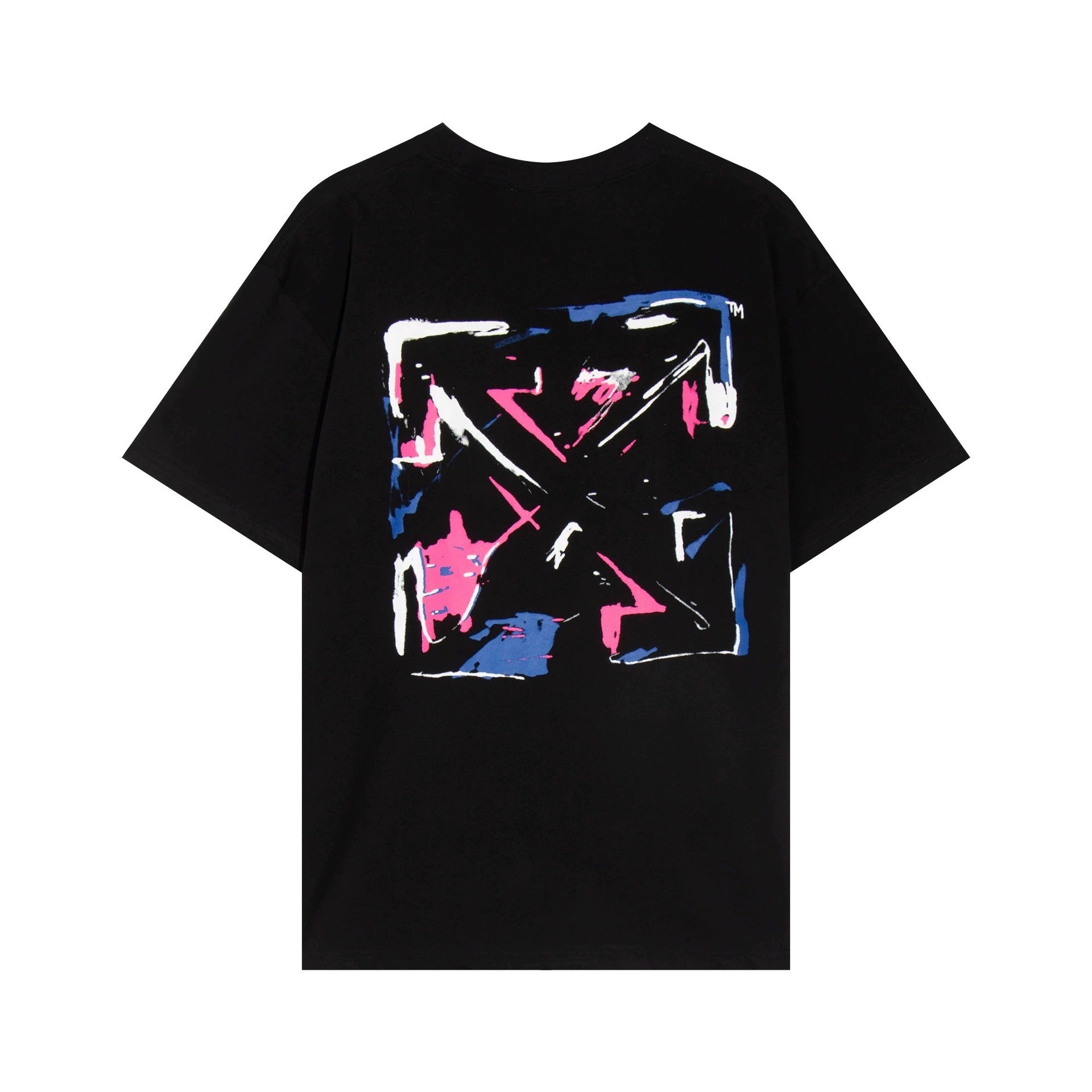 OFF New Printed T-Shirt Light Luxury Station
