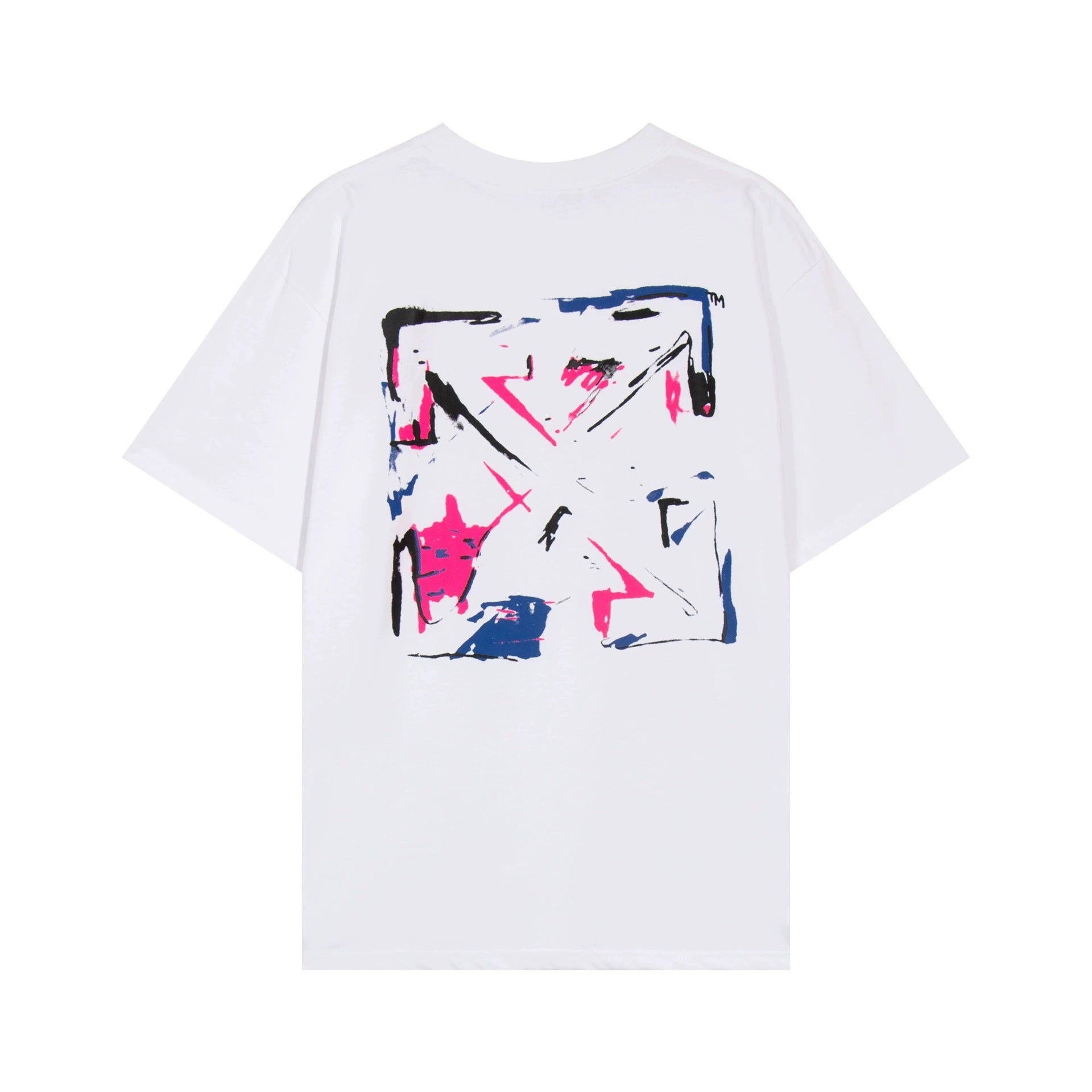 OFF New Printed T-Shirt Light Luxury Station